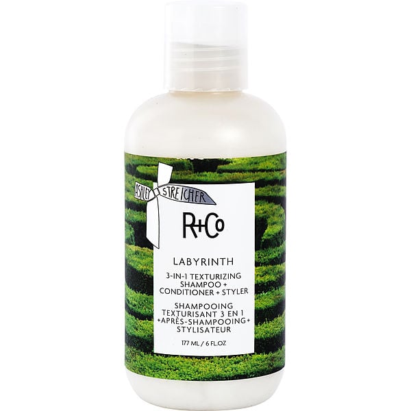 R+Co Labyrinth 3-In-1 Texturizing Shampoo + Conditioner + Styler 6 oz