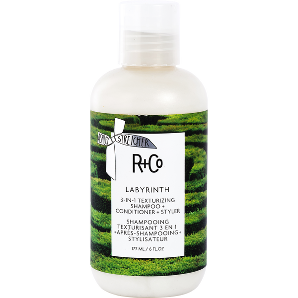 R+Co Labyrinth 3-In-1 Texturizing Shampoo + Conditioner + Styler 6 oz