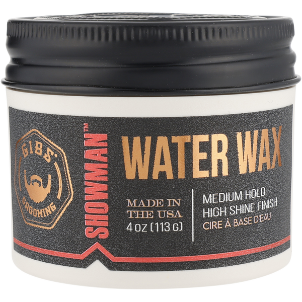 Gibs Grooming Showman Water Wax 4 oz