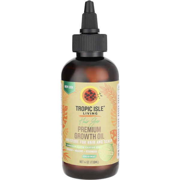 Tropic Isle Living Hair Gro Premium Growth Oil - Original 4 oz