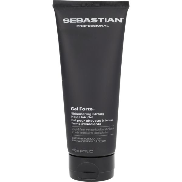 Sebastian Gel Forte Shimmering Strong Hold Hair Gel 6.7 oz