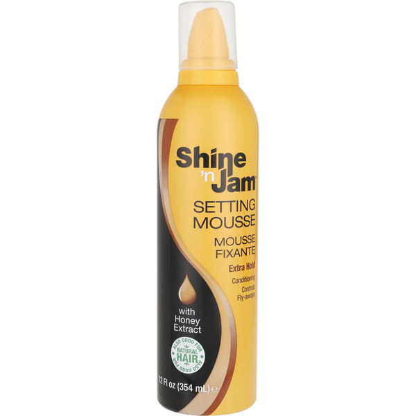 Shine 'N Jam Setting Mousse - Extra Hold 12 oz