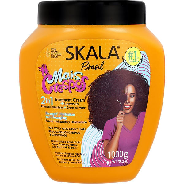 Skala 2 In 1 Treatment Cream Leave-In - Mais Crespos 35.2 oz
