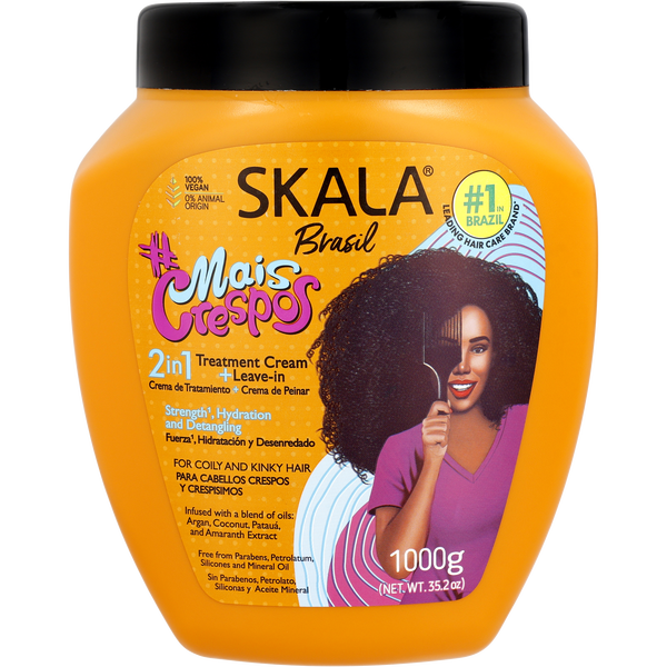 Skala 2 In 1 Treatment Cream Leave-In - Mais Crespos 35.2 oz