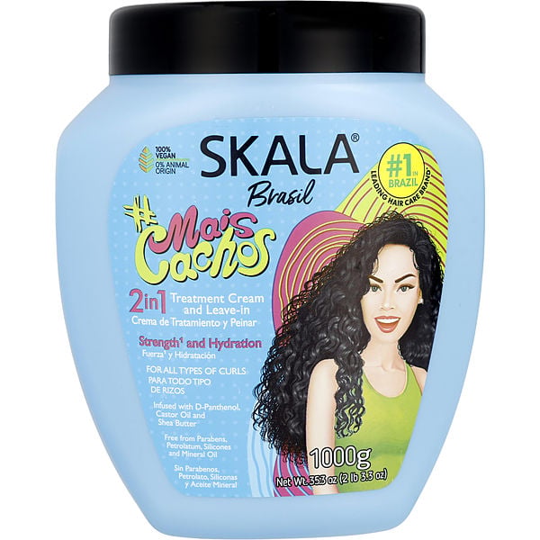 Skala 2 In 1 Treatment Cream Leave-In - Mais Cachos 35.2 oz