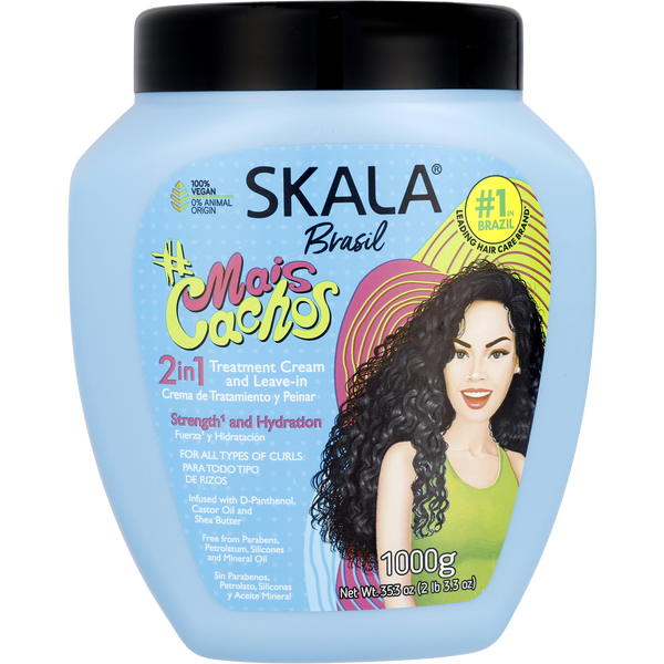 Skala 2 In 1 Treatment Cream Leave-In - Mais Cachos 35.2 oz
